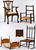 Children Chair and Doll Furniture Assortment