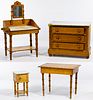 French Pine Doll Furniture