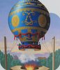 Howard Koslow (1924 - 2016) "Montgolfier-Balloon"