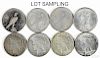 Fifteen silver Peace dollars, various dates, VG-UNC.