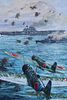 Brian Sanders (B. 1937) ""Battle of Midway - Jap."