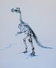 Bryan Kneale (B. 1930) "Dinosaur - Iguanodon"