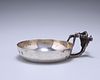 ANTHONY ELSON, A SILVER WINE TASTER, LONDON 1977, the circular bowl with en