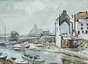 ALAN RICHARDSON, STAITHES, signed lower right, watercolour, framed, 20cm by