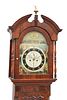 A WEST YORKSHIRE BRASS-INLAID MAHOGANY EIGHT-DAY LONGCASE CLOCK, SIGNED HEL