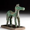 Greek Geometric Bronze Horse, ex-Safani