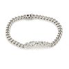 Chopard "I Love You" 18K Curb Link Chain Bracelet