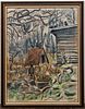 AFTER CHARLES BURCHFIELD, STARLINGS, OIL