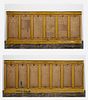 PAIR, 19TH C. ARCHITECTURAL WAINSCOTING PANELS