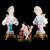 Two Meissen Style Figural Groups. Continental.