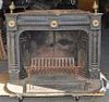 Neoclassical Cast Iron/Brass Stove