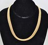 Tiffany & Co. 18K Gold Mesh Necklace