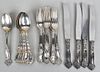 Group Assorted Sterling Flatware/Three Patterns
