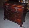 George III Carved Mahogany Chest