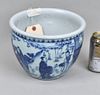 Chinese B/W Porcelain Jar