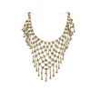 VINTAGE 800 SILVER NEOCLASSICAL CHOKER CHAIN NECKLACE