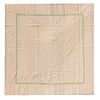 Tapete. China. Siglo XX. Elaborado en fibras de lana y algodón. Marca Nika Rugs. En colores rosa y verde. 299 x 311 cm.