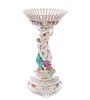 S And S 144 Porcelain Figural Compote