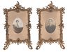 Pair of Victorian Bronze Picture Frames