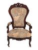 Ornate JH Belter Victorian Arm Chair