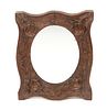 Carved Black Forest Mirror