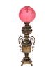 Ornate Bradley & Hubbard Banquet Lamp