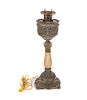 Brass And Marble Banquet Lamp