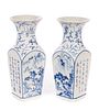 Pair Of Chinese Story Teller Vases