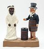 Uncle Sam & Arab Mechanical Bank by John Wright