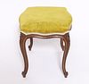 French Louis XV Manner Carved Footstool