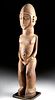Early 20th C. Lobi Wooden Figure - Bateba Phuwe