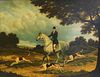T. Fillans. Signed Oil On Canvas Horses.