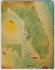 Decorative Wall Tile Map of Florida 