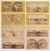 (8) photo Stereoview Cards, Washington DC, 1860s