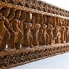 ANTIQUE INDIAN HINDU TEMPLE ARCHITECTURAL FRIEZE