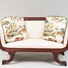 Pair of Printed Cotton Chinoiserie Decorated Pillows