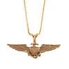 A US Naval Aviator Pendant on Gold Chain