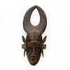 RARE AFRICAN WOODEN FACE MASK FROM BOBO TRIBE