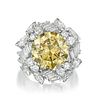 7.60-Carat Fancy Brownish Yellow Diamond Ring