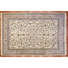 Indo Kashan Carpet, India, 9.7 x 14.3