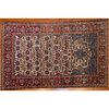 Ispahan Prayer Rug, Persia, 4.8 x 7.2