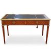 French Antique Marquetry Inlaid Desk