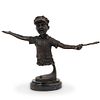 Bronze Golf Figurine