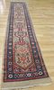 Antique And Finely Hand Woven Kazak Style Runner.