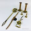 Seven Brass/Bell Metal Objects