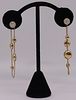 JEWELRY. Pair of Roberto Coin 18kt Gold and