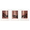 LUCIANO SPANÓ, I) L'Emile Rosseau II) L'Emile Rosseau III) L'Emile Rosseau, Signed & Dated 16, Engravings,15.5x 11.6"(39.5x29.5 cm each),Pieces: 3