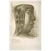 DAVID ALFARO SIQUEIROS, Cabeza, 1924, Signed in iron and pencil, Screenprint proof N 16 / 25, 20.4 x 15.7" (52 x 40 cm)