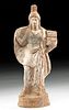 Greek Hellenistic Canosan Polychrome Female Figure