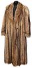 Full Length Beaver Fur Coat